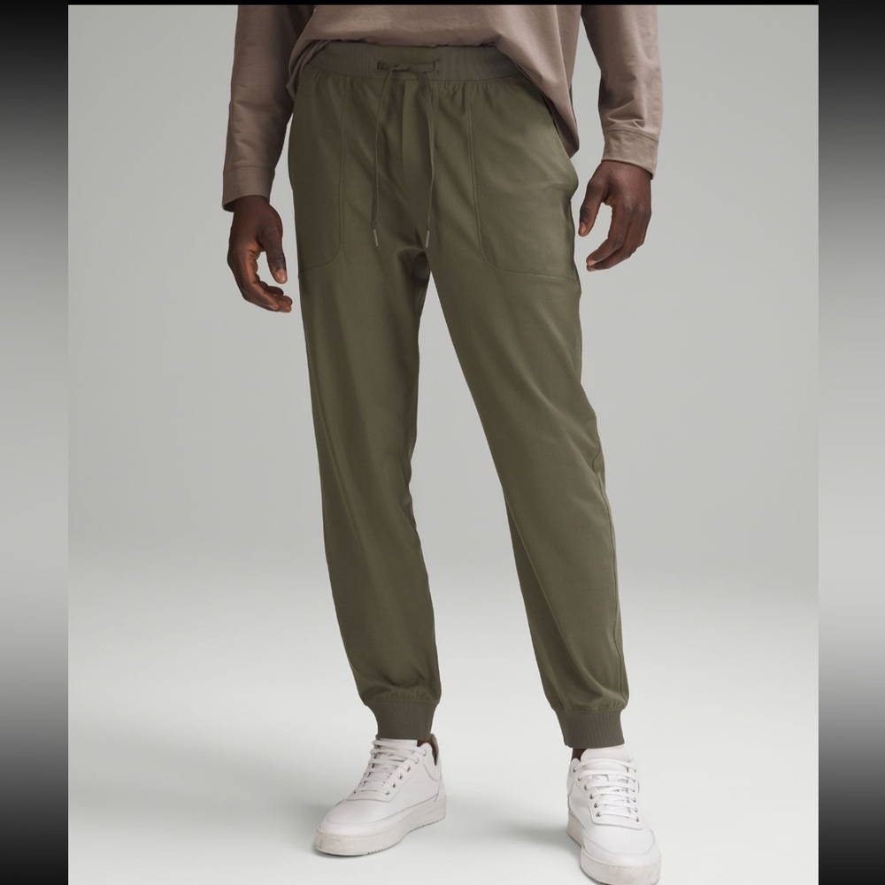 Green lululemon men’s joggers